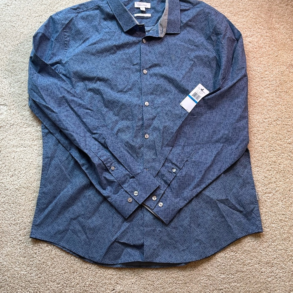 Calvin Klein Refined Slim Dress Shirt